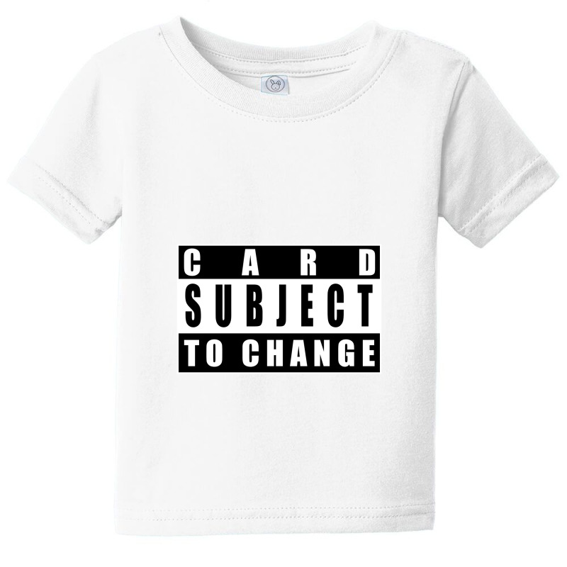 Subject To Change   Wrestling Baby Tee | Artistshot