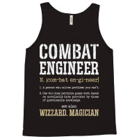 Combat Engineer Funny Engineering Dictionary Term Definition For Fans Tank Top | Artistshot