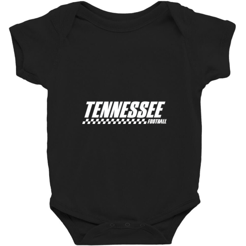 Tennessee Football White   Tennessee Football Baby Bodysuit by kiamadalee | Artistshot