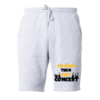 It's More Than Just Concert Fleece Short | Artistshot