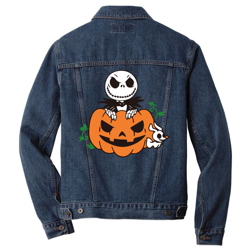 Jack Pumkin Men Denim Jacket by haydar | Artistshot