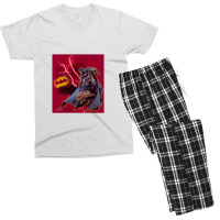 Man, Lightning Strikes Men's T-shirt Pajama Set | Artistshot