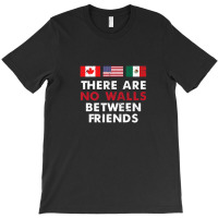 Anti Trump Wall No Walls Between Friends T-shirt | Artistshot