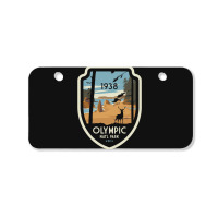 Washington Olympic National Park Retro Vintage Design Gift Bicycle License Plate | Artistshot