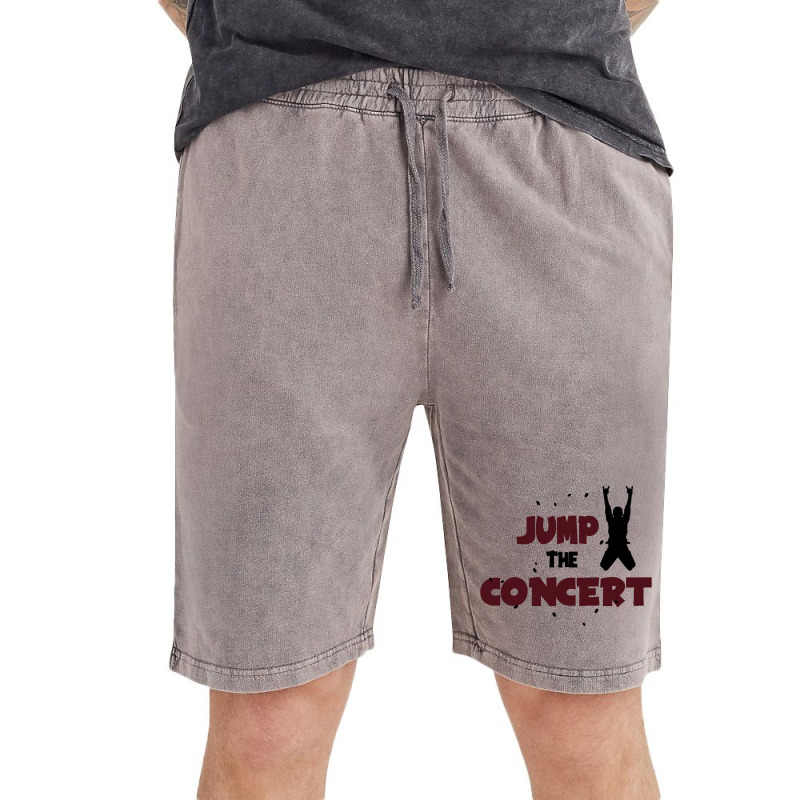 Jump The Concert Vintage Short by haydar | Artistshot