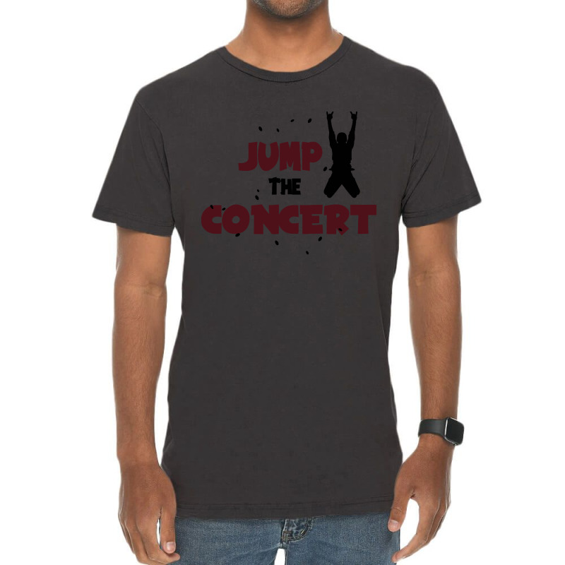 Jump The Concert Vintage T-Shirt by haydar | Artistshot