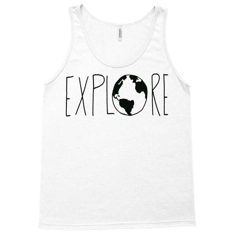 Explore The Globe Tank Top | Artistshot