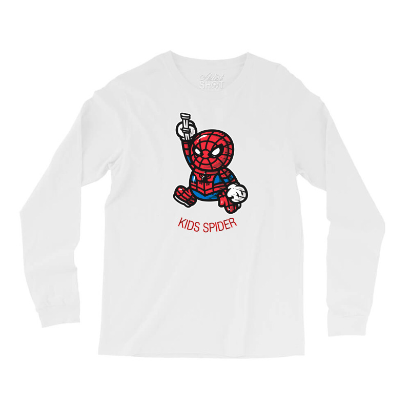 Kids Spider Long Sleeve Shirts by haydar | Artistshot