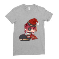 Houshou Marine Ladies Fitted T-shirt | Artistshot