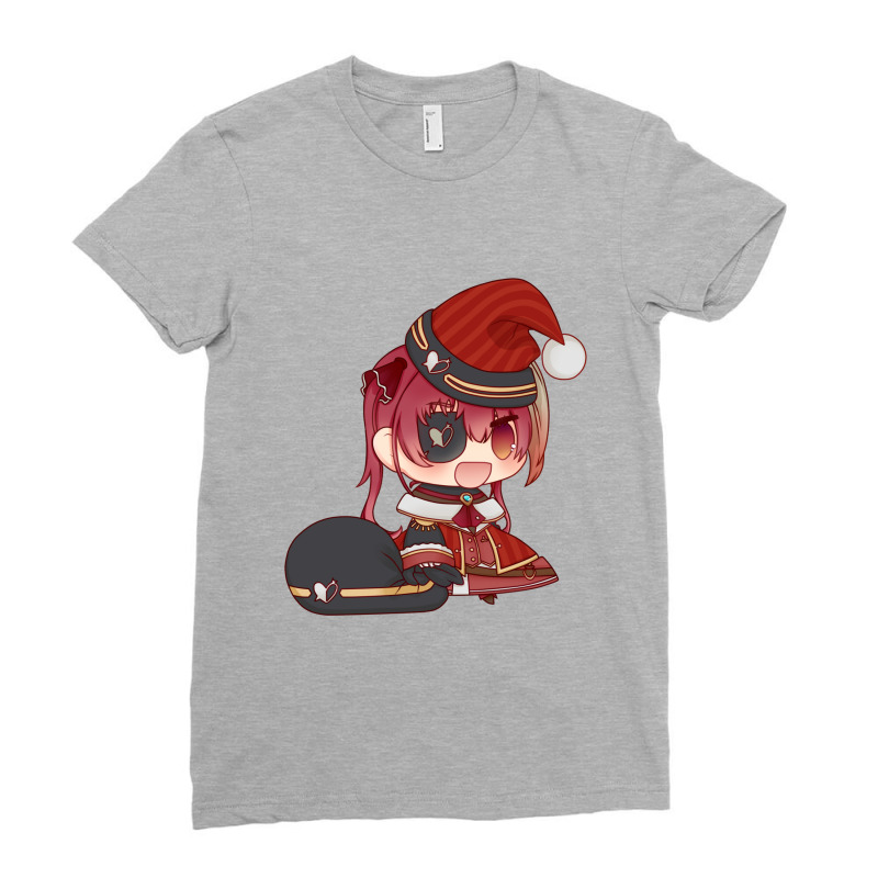 Houshou Marine Ladies Fitted T-Shirt by Sashalovarian | Artistshot