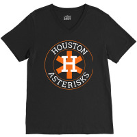 Houston Asterisks Cheated In 2017 Funny Baseball For Fans T Shirt V-neck Tee | Artistshot