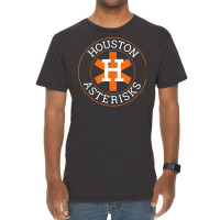 Houston Asterisks Cheated In 2017 Funny Baseball For Fans T Shirt Vintage T-shirt | Artistshot