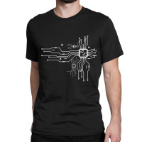 Cpu Heart Chipset Board Electrical Electronic Engineer For Fans Classic T-shirt | Artistshot