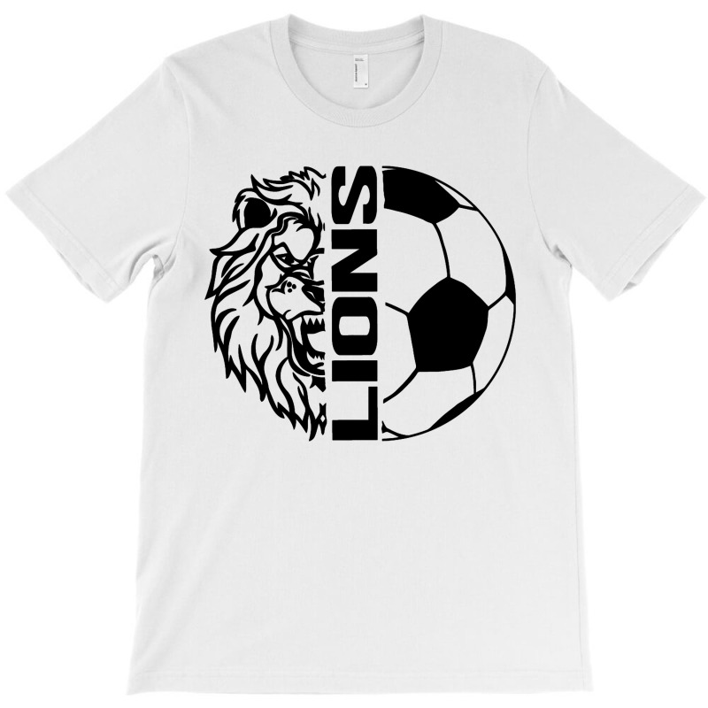 Lions Soccer T-Shirt by haydar | Artistshot