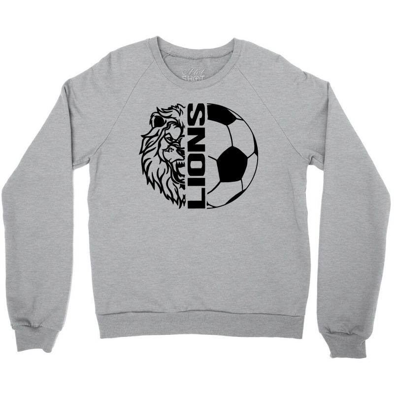 Lions Soccer Crewneck Sweatshirt by haydar | Artistshot