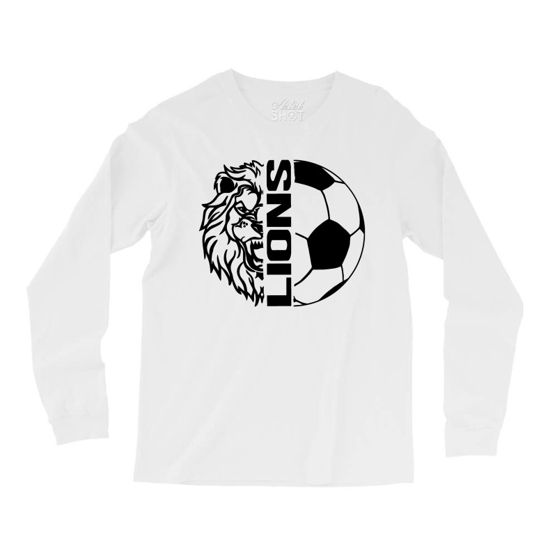 Lions Soccer Long Sleeve Shirts by haydar | Artistshot