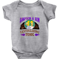 Tonic Simpsons Baby Bodysuit | Artistshot