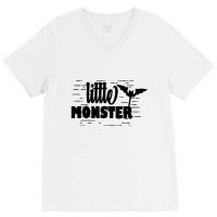 Little Monster V-neck Tee | Artistshot