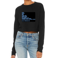 Wargames Selection Screen   Wargames Cropped Sweater | Artistshot