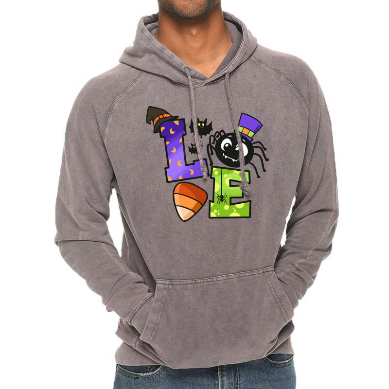 Love Halloween Vintage Hoodie by haydar | Artistshot