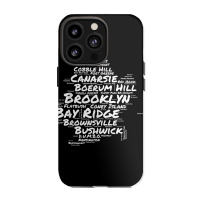 Brooklyn New York Neighborhoods Word Cloud Brooklyn T Shirt Iphone 13 Pro Case | Artistshot