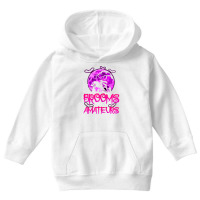 Brooms Are For Amateurs Funny Halloween Horse Lover Witch T Shirt Youth Hoodie | Artistshot