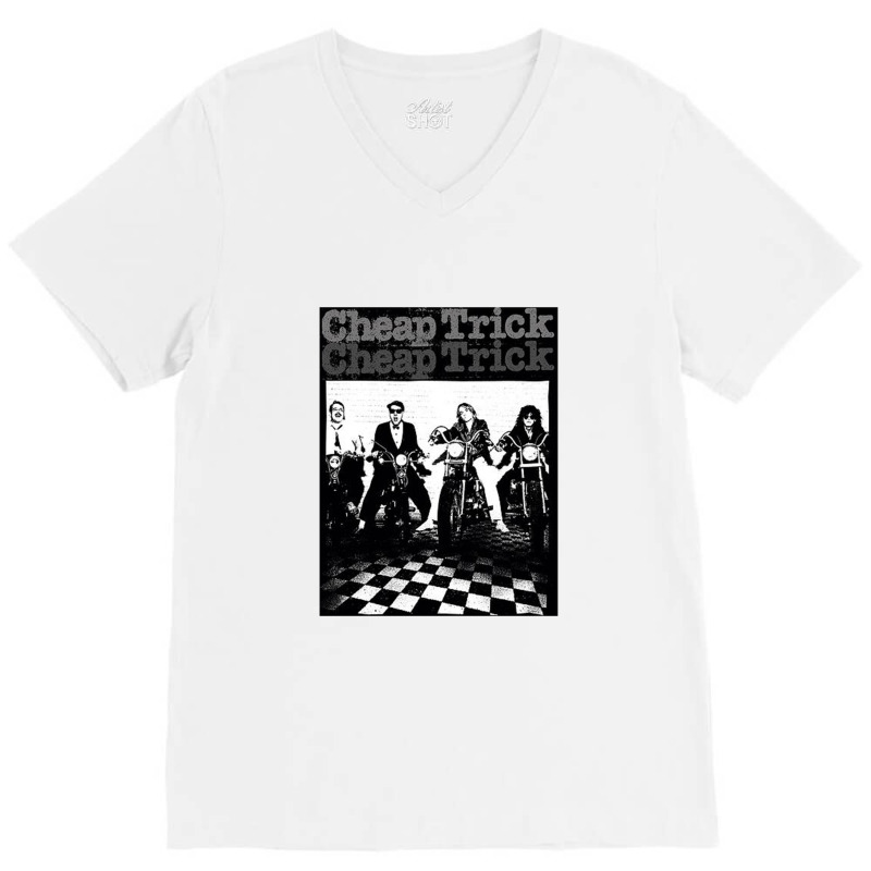 Cheap Trick, Cheap Trick Bikes V-neck Tee | Artistshot