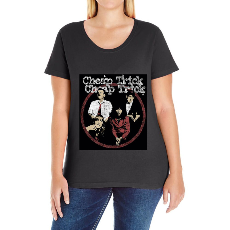 Cheap Trick, Cheap Trick Ladies Curvy T-Shirt by imansorayan | Artistshot