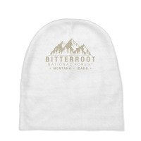 Bitterroot National Forest Montana Idaho Pullover Baby Beanies | Artistshot