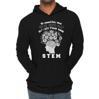 Demand Evidence Think Critically Elevate Mind Stem For Fans Lightweight Hoodie | Artistshot