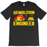 Demolition Engineer Master Builder Building Blocks Bricks For Fans T-shirt | Artistshot