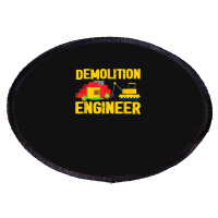 Demolition Engineer Master Builder Building Blocks Bricks For Fans Oval Patch | Artistshot