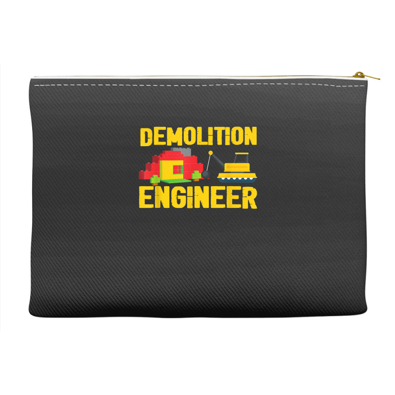 Demolition Engineer Master Builder Building Blocks Bricks For Fans Accessory Pouches | Artistshot