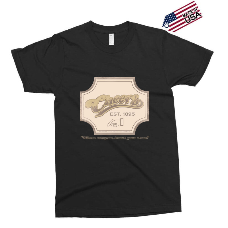 Cheers, Sign,cheers Classic Tv Tv Show Bar Exclusive T-shirt | Artistshot