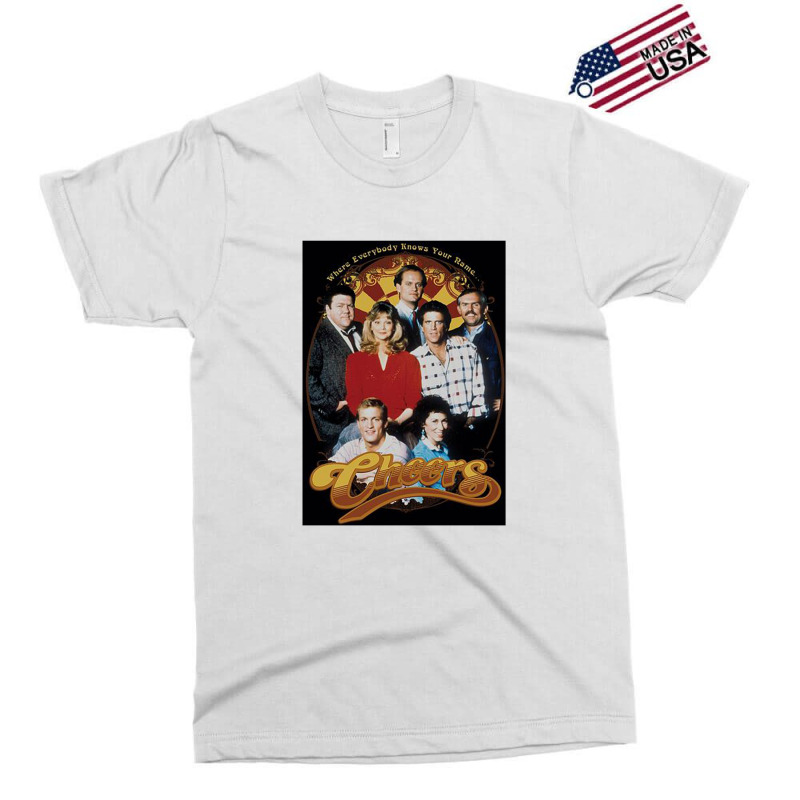 Cheers, Group Shot,cheers Classic Tv Tv Show Bar Exclusive T-shirt | Artistshot