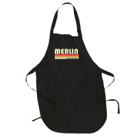 Merlin Gift Name Personalized Funny Retro Vintage Birthday Full-length Apron | Artistshot