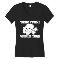 Toxic Twinss World Tours Women's V-neck T-shirt | Artistshot