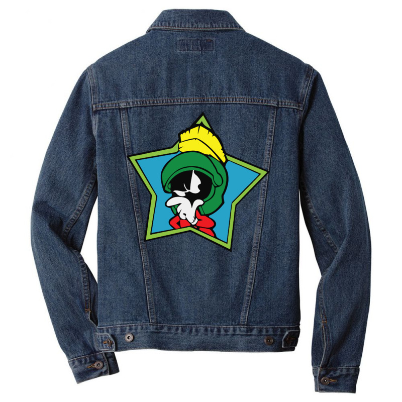 Marvin The Martian Men Denim Jacket by haydar | Artistshot