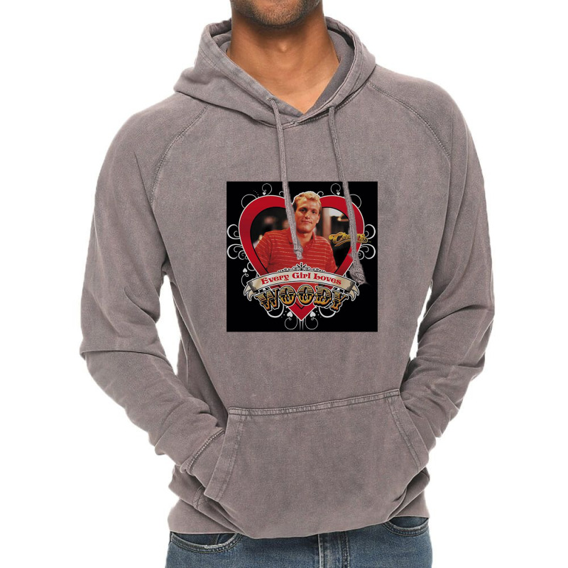 Cheers, Woody,cheers Classic Tv Tv Show Bar, Vintage Hoodie | Artistshot