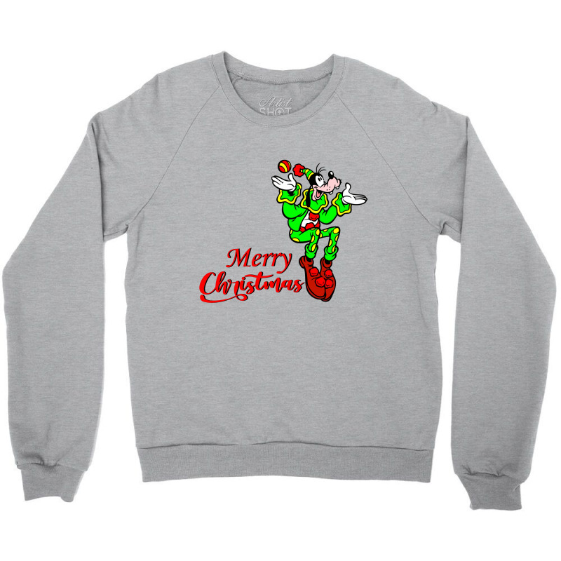 Merry Christmas Goofy Crewneck Sweatshirt by haydar | Artistshot