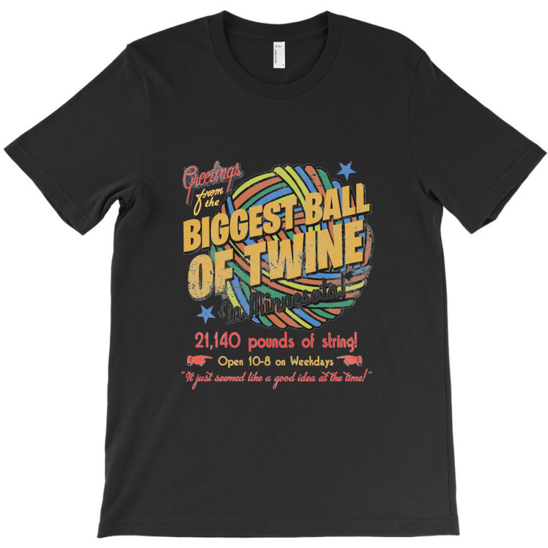 The Biggest Ball Of Twine In Minnesota T-shirt | Artistshot