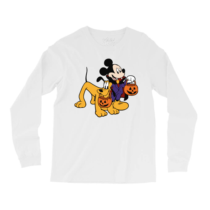 Mouse And Pluto Long Sleeve Shirts by haydar | Artistshot