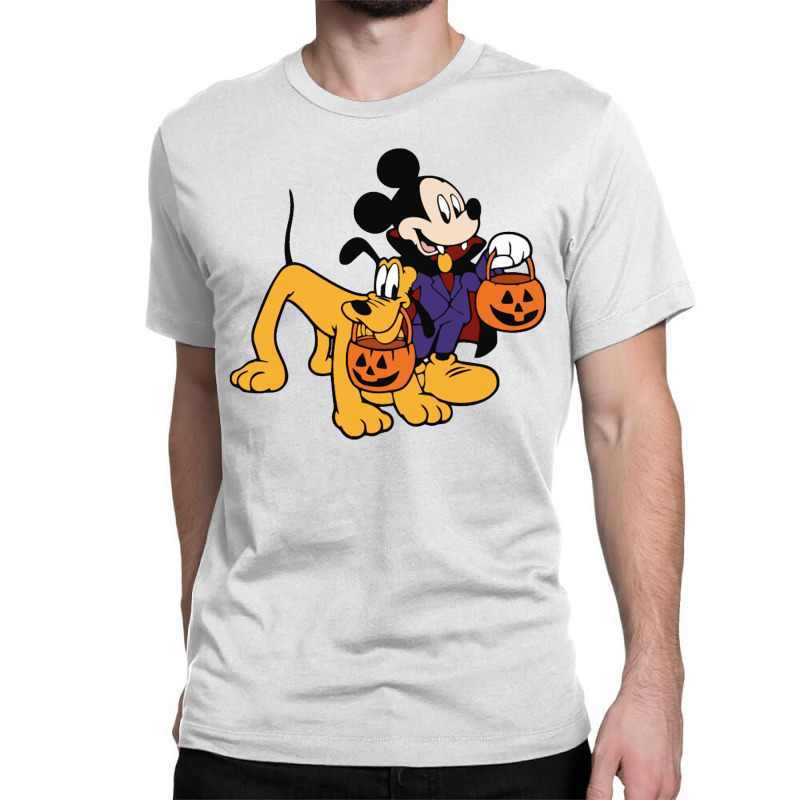 Mouse And Pluto Classic T-shirt by haydar | Artistshot