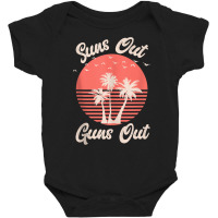 Suns Out Guns Out Tank Top Men Women Beach Summer Vacay Tank Top Baby Bodysuit | Artistshot