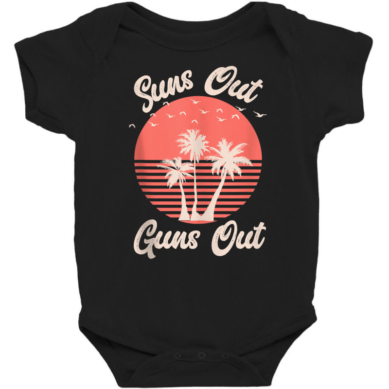 Suns Out Guns Out Tank Top Men Women Beach Summer Vacay Tank Top Baby Bodysuit | Artistshot