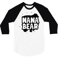 Nana Bear 3/4 Sleeve Shirt | Artistshot