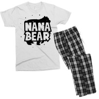 Nana Bear Men's T-shirt Pajama Set | Artistshot