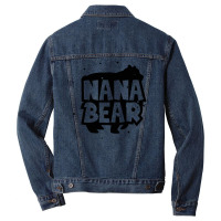 Nana Bear Men Denim Jacket | Artistshot