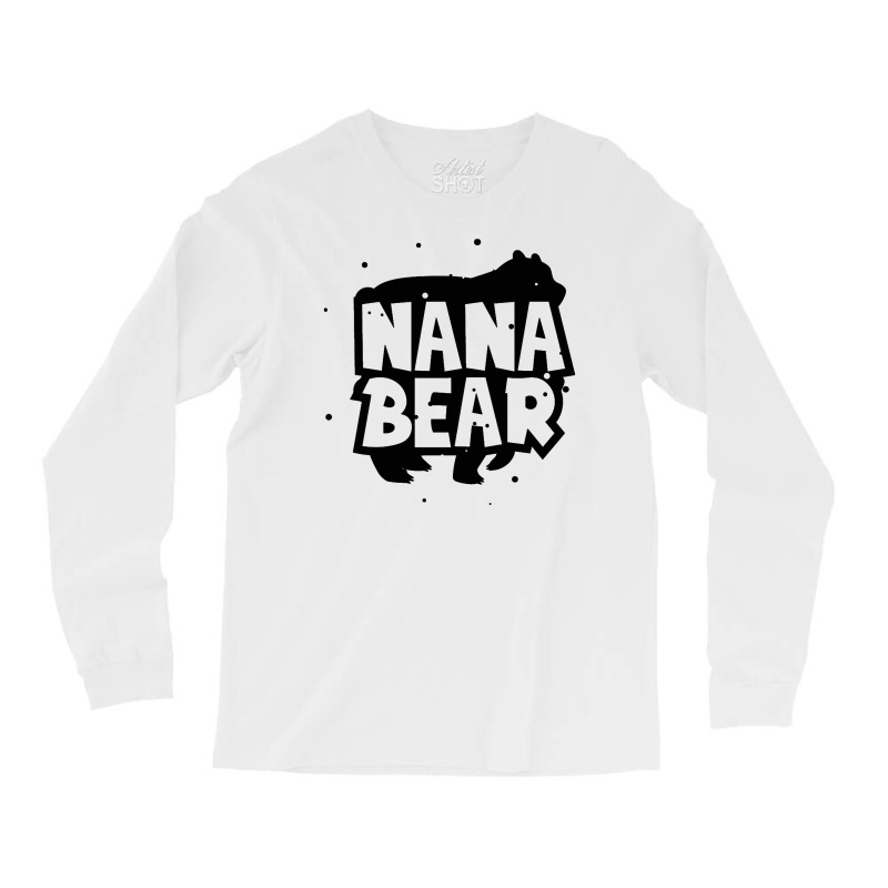 Nana Bear Long Sleeve Shirts by haydar | Artistshot