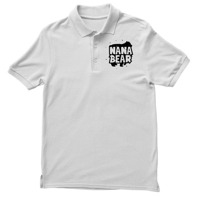 Nana Bear Men's Polo Shirt by haydar | Artistshot